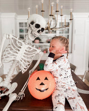 Load image into Gallery viewer, HALLOWEEN ZOO BOO • kids bamboo pjs (two-piece)