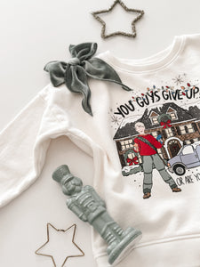 THIRSTY FOR MORE • kids pullover SUGAR COOKIE