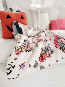 HOCUS POCUS • sherpa throw blanket