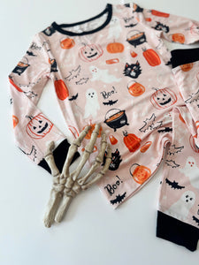 HALLOWEEN NIGHT • kids bamboo pjs (two-piece)