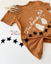 Load image into Gallery viewer, THE SPOOKY CLUB • tee (women + kids) brown sugar