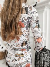 Load image into Gallery viewer, TAY-LOWEEN • baby zipper pjs