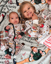 Load image into Gallery viewer, BUDDY the ELF • baby zipper pjs (one-piece)