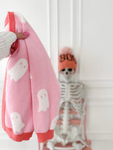 Load image into Gallery viewer, FUZZY GHOSTIES • oversized cardigan (women)