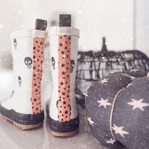 FRIENDLY SKULLS • rain boots CLOSEOUT