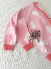 Load image into Gallery viewer, FUZZY GHOSTIES • oversized cardigan (kids)