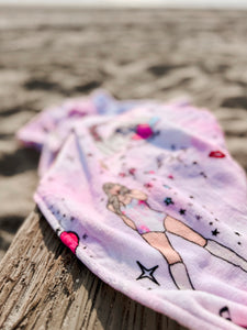 LOVER • watercolor beach towel