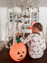 Load image into Gallery viewer, HALLOWEEN ZOO BOO • kids bamboo pjs (two-piece)