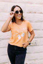 Load image into Gallery viewer, THE SPOOKY CLUB • tee (women + kids) pumpkin spice
