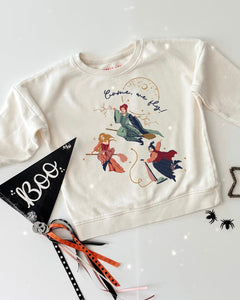 COME, WE FLY • kids pullover (hallo-cream)