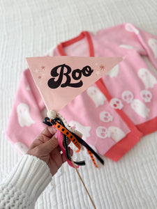 FUZZY GHOSTIES • oversized cardigan (kids)