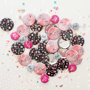 BEJEWELED BEAUTY- button set