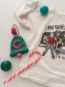 THIRSTY FOR MORE • kids pullover SUGAR COOKIE