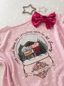 SNOW GLOBE • heavyweight tee (women + kids)