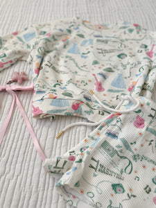 DEBUT • waffle lounge set (women + kids)
