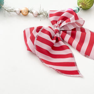 CANDY STRIPE • bow