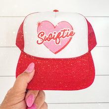 Load image into Gallery viewer, SWIFTIE HEART • trucker hat (adult + youth)