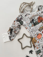 Load image into Gallery viewer, TAY-LOWEEN • baby zipper pjs