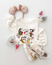 Load image into Gallery viewer, VINTAGE CHRISTMAS MOUSE + FRIENDS • pullover (WOMEN + KIDS)