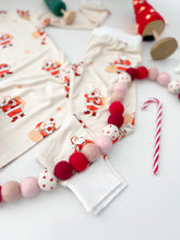 Load image into Gallery viewer, JOLLY SANTA • kids pjs (two-piece)