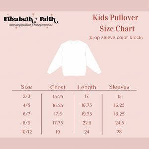 WEDNESDAY ADDAMS (kids color block pullover) by Simply Favi