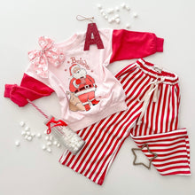 Load image into Gallery viewer, SANTA BELIEVE • baby bubble romper (french terry)