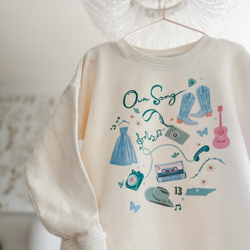 OUR SONG • pullover (women + kids)
