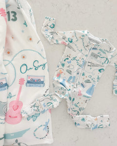 DEBUT • baby zipper pjs (one-piece) (EXTRAS ADDED)