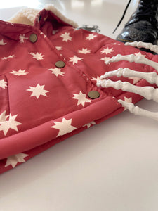 RETRO STARS • kids sherpa lined vest