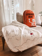 Load image into Gallery viewer, TRICK OR TREAT MUMMIES • sherpa blanket