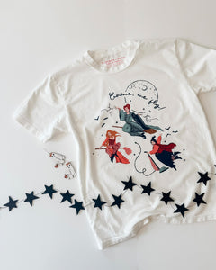 COME, WE FLY • tee (women + kids) Hallo-Cream