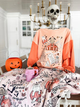 Load image into Gallery viewer, SPOOKY SWIFTIE • color block pullover (women + kids)