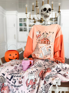 SPOOKY SWIFTIE • color block pullover (women + kids)
