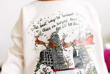 Load image into Gallery viewer, SPREAD CHRISTMAS CHEER •  ringer tee (women + kids)