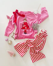 Load image into Gallery viewer, Flowy Pant • kids (CANDY CANE STRIPE)