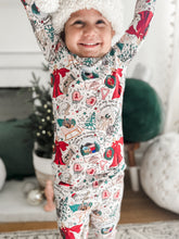 Load image into Gallery viewer, SWIFTIE HOLIDAY • bamboo kids pjs (two-piece)