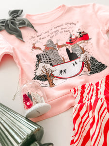 SPREAD CHRISTMAS CHEER • PINK (women + kids)