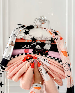 BOO CREW •contrast stripe sleeves (women + kids)