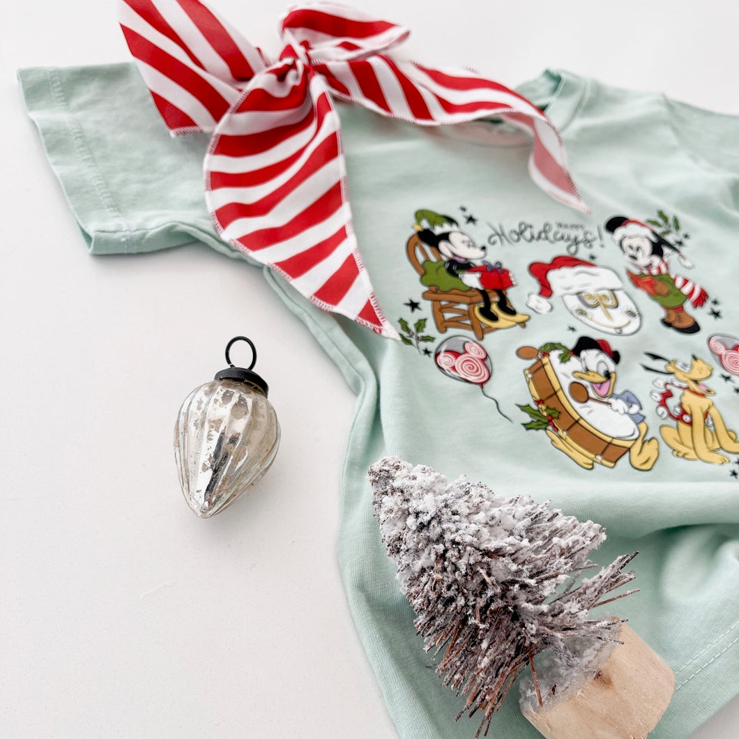 VINTAGE CHRISTMAS MOUSE + FRIENDS • tee (WOMEN + KIDS) SPECIAL PRICED