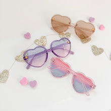 Load image into Gallery viewer, GLITTER HEARTS • kids sunnies