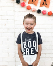 Load image into Gallery viewer, BOO CREW •contrast stripe sleeves (women + kids)