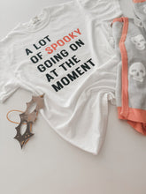 Load image into Gallery viewer, A LOT OF SPOOKY • heavyweight tee (women + kids) CLOSEOUT