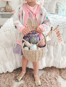 Paper bag skirt • kids (velvet lilac)