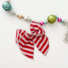 Load image into Gallery viewer, CANDY STRIPE • bow