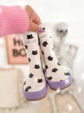 Load image into Gallery viewer, BLACK CATS • rain boots CLOSEOUT