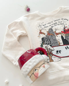 SPREAD CHRISTMAS CHEER • kids pullover SUGAR COOKIE