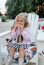 Load image into Gallery viewer, Twirl Skirt • kids/youth  (BEETLEJUICE STRIPE)