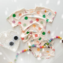 Load image into Gallery viewer, STARBURSTS • kids set (boxy tee + shorties)