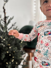 Load image into Gallery viewer, SWIFTIE HOLIDAY • bamboo kids pjs (two-piece)