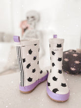 Load image into Gallery viewer, BLACK CATS • rain boots CLOSEOUT